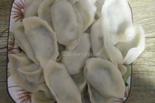 韭菜鸡蛋水饺的做法图解11