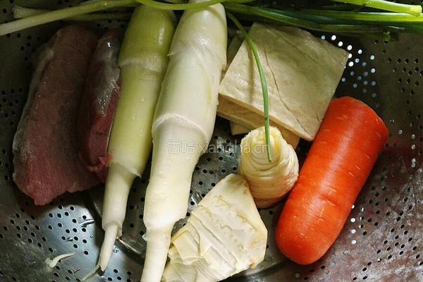 冬笋香干炒肉丝的做法图解1