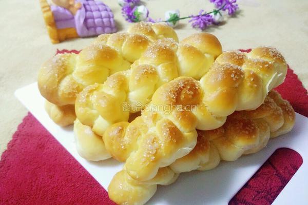 砂糖麻花面包的做法图解10