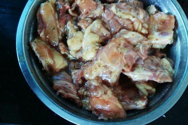 香辣鸡块的做法图解2