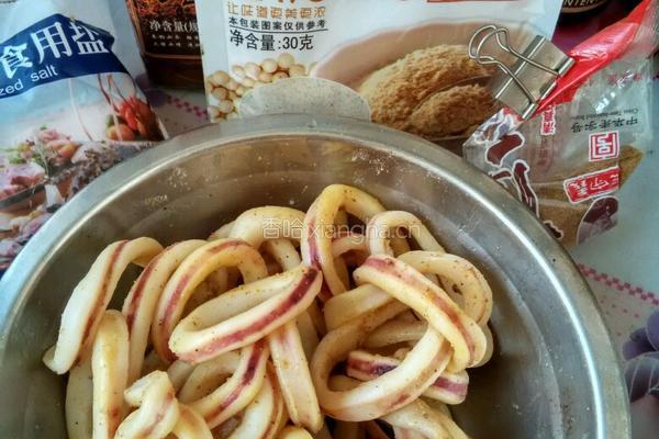 鱿鱼圈的做法图解5