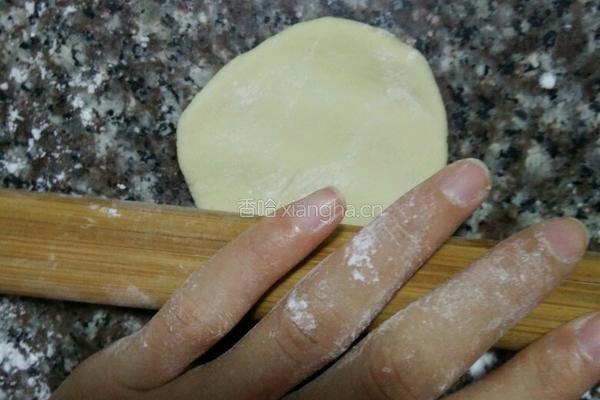 抹茶饺子皮的做法图解12