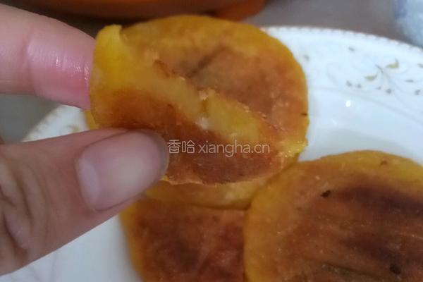 甜蜜南瓜饼的做法图解5