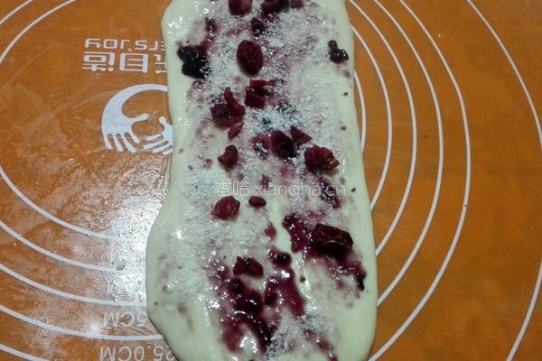 椰蓉蔓越莓面包的做法图解8
