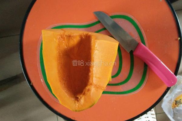南瓜粥的做法图解1