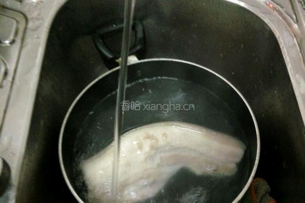 白灼五花肉的做法图解4
