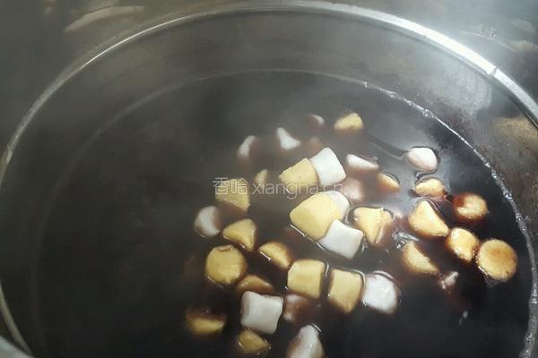 黑米芋圆粥的做法图解4