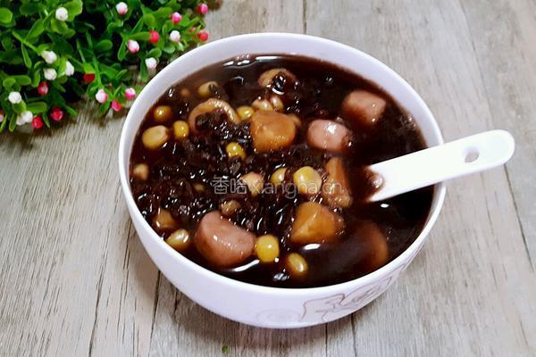 黑米芋圆粥的做法图解6