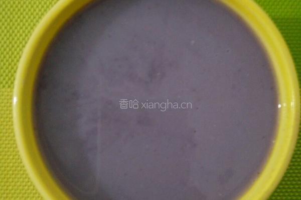 紫薯粥的做法图解3