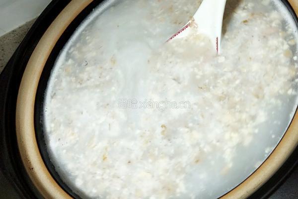 益智核桃粥的做法图解8