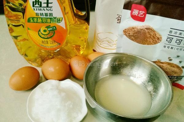 西王油蛋糕卷的做法图解1
