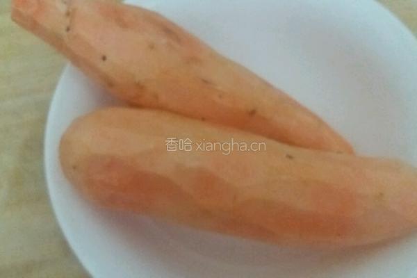 水煮地瓜的做法图解2
