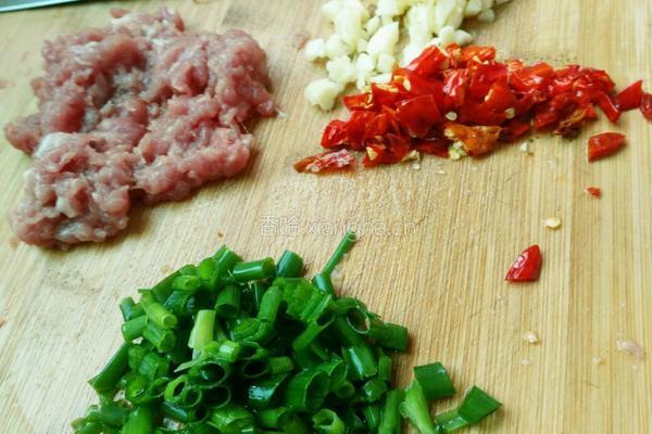 肉末茄子的做法图解4