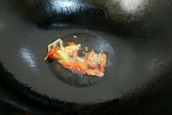 清炒菜心的做法图解6