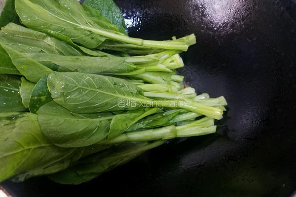 清炒菜心的做法图解7
