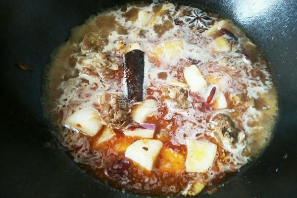 鸭肉焖萝卜的做法图解9