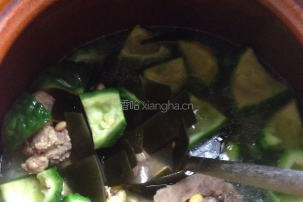 海带骨头汤的做法图解3