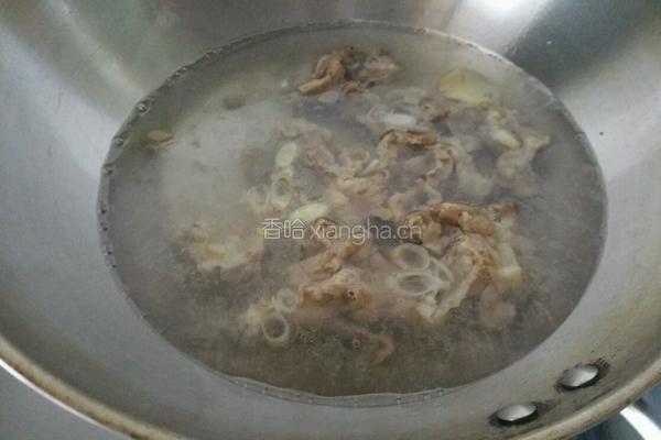 羊肉萝卜粉丝汤的做法图解4