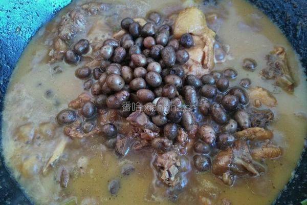 山药豆炖鸡肉的做法图解12