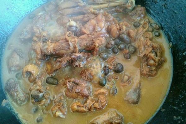 山药豆炖鸡肉的做法图解13