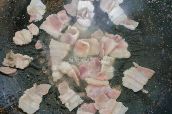 小炒芸豆五花肉的做法图解9