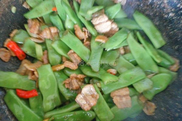 小炒芸豆五花肉的做法图解13