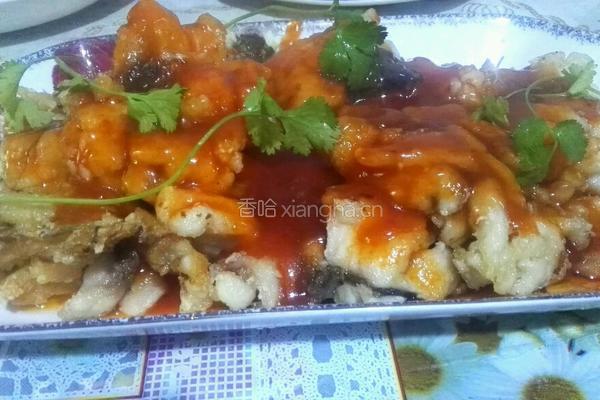 番茄汁鱼块的做法图解13