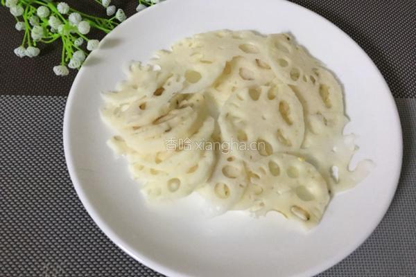 凉拌藕片的做法图解5