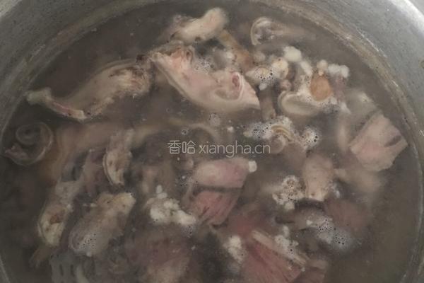 羊头肉片粉汤的做法图解1