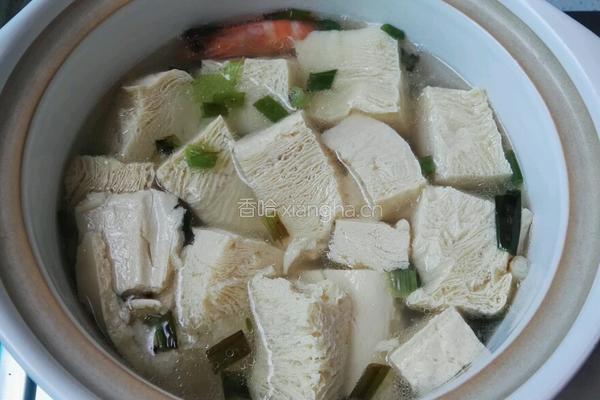 砂锅冻豆腐炖白菜的做法图解6