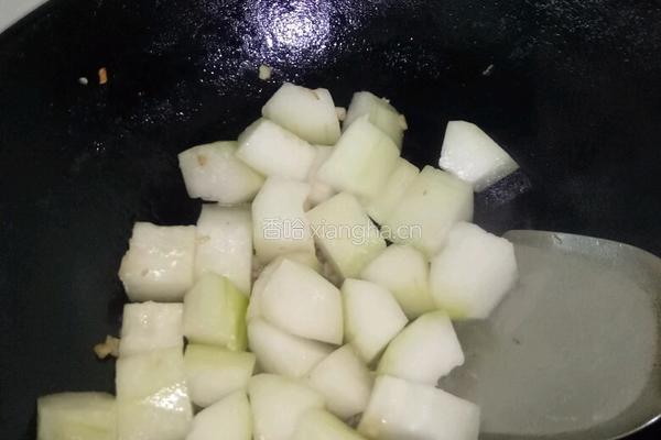 虾米炆冬瓜的做法图解6