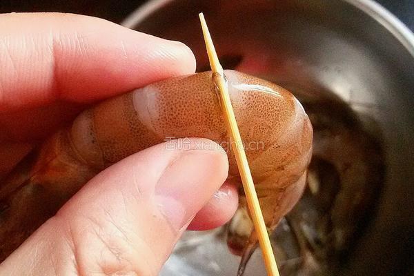 尖椒炒大虾的做法图解2