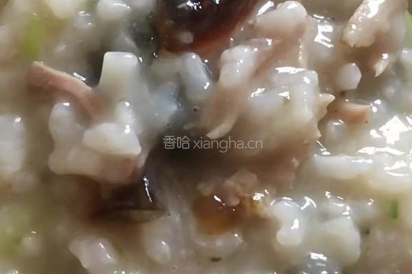 皮蛋瘦肉粥的做法图解8