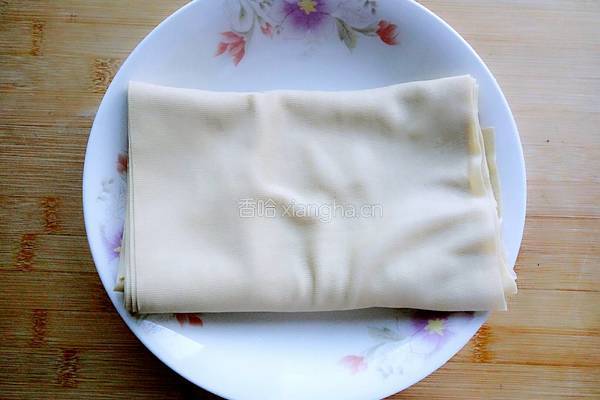 油淋干豆腐的做法图解1