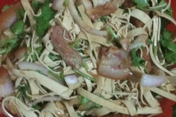 凉调猪头肉豆皮的做法图解11