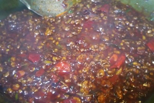 肉酱米粉的做法图解2