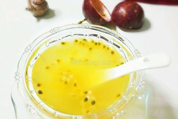 天然蜂蜜百香果饮的做法图解10