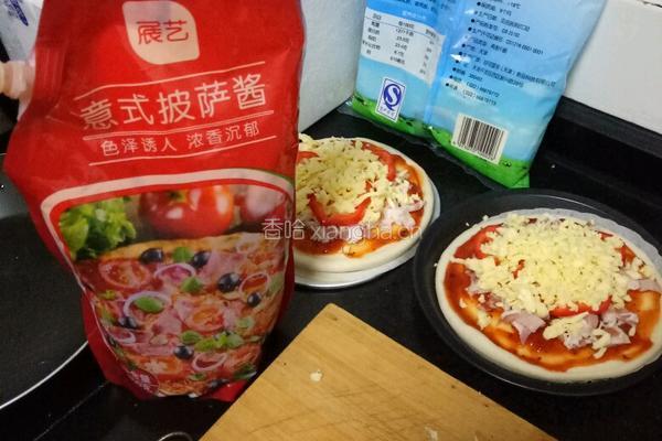培根披萨的做法图解3