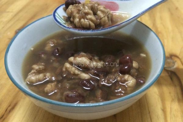 核桃红豆粥的做法图解5