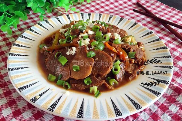 扒牛肉条的做法图解7