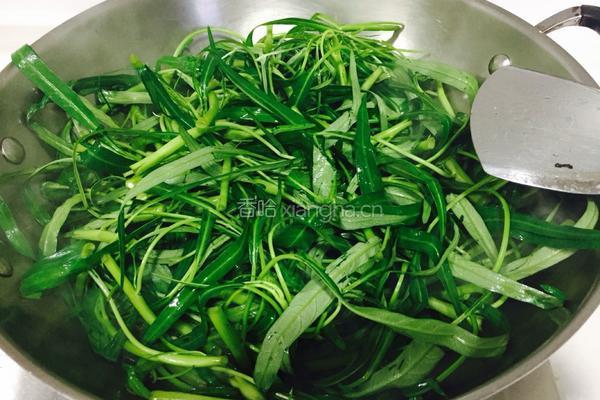 黄豆酱炒空心菜的做法图解6