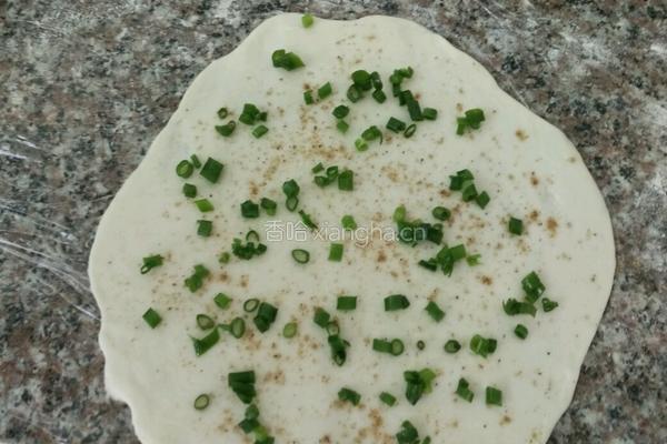 椒盐葱油饼的做法图解13