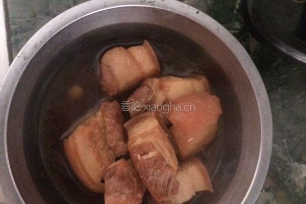 卤五花肉的做法图解5