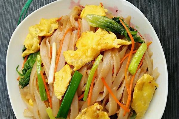 鸡蛋炒河粉的做法图解10