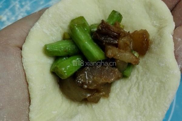 豆角叉烧包的做法图解7
