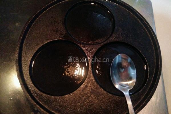 奶香紫薯馅红豆渣饼的做法图解12