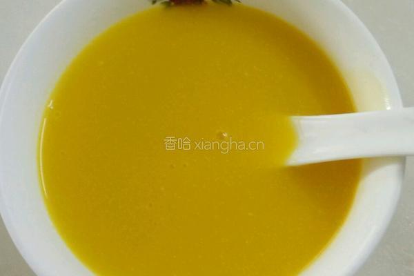 南瓜玉米浆的做法图解5