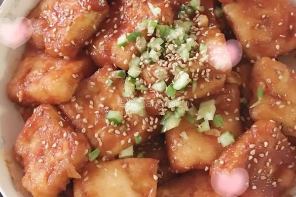 糖醋豆腐,的做法图解9