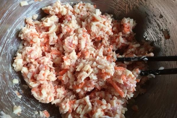 藕香肉饼的做法图解3