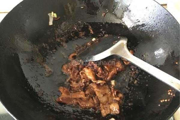 肉炒龙豆的做法图解2
